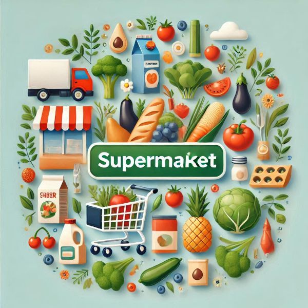 Süpermarket kategorisi için resim